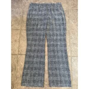 New York & Co 7th Ave Suiting Collection 8 Regular Black White Tweed Dress Pants